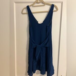 Amanda Uprichard Navy Mini Dress